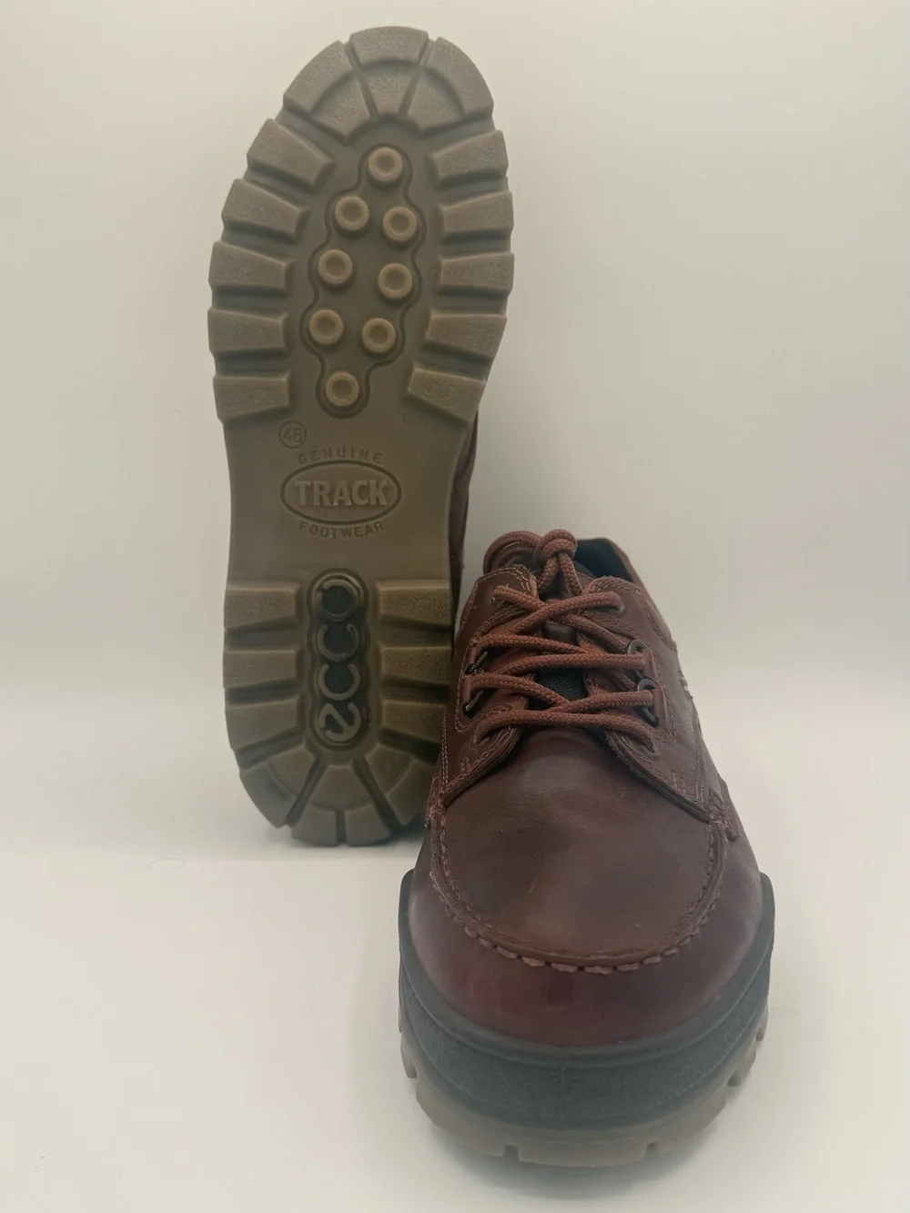 ECCO Track 25 Gore-Tex Waterproof Leather Oxford Hiking Walking Men’s EU 46